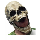 Masque de crâne avec mâchoire mobile - Petit