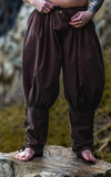 Pantalon Viking en coton "Norman" Marron