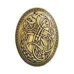 Broche tortue viking