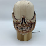 Masque Mâchoire Squelette en cuir #990000034