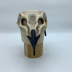 Masque Crâne de Corbeau en  cuir #990000031